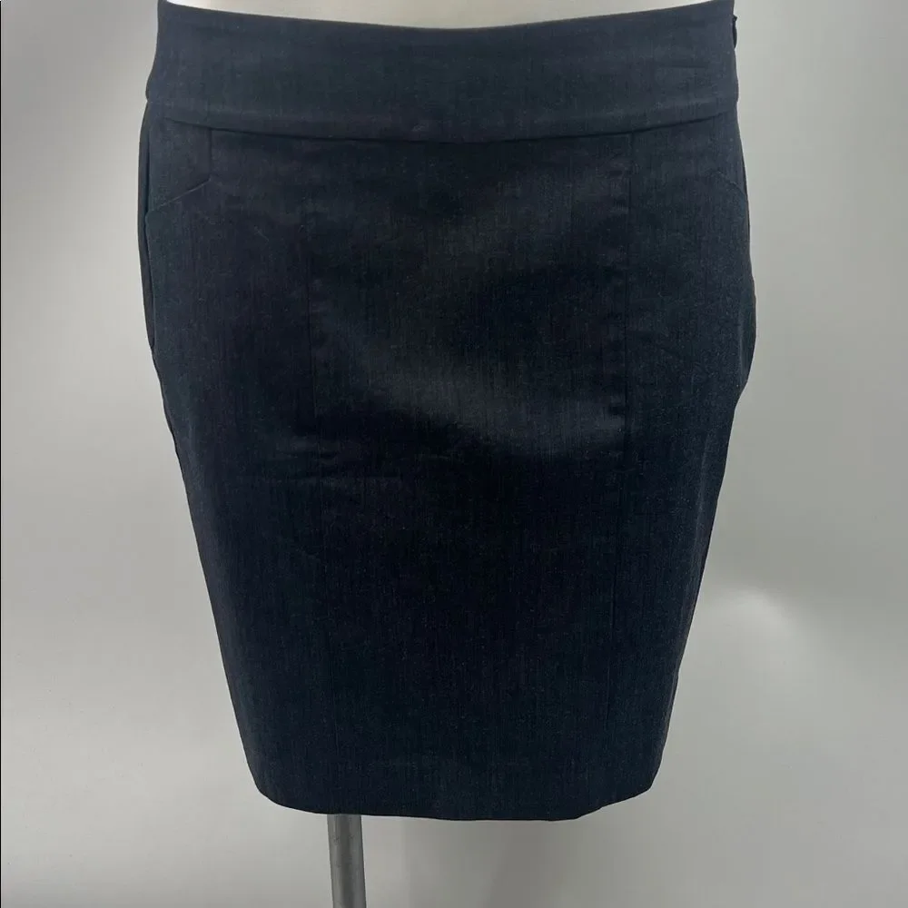 LOFT Petites Dark Blue Pencil Skirt 12P